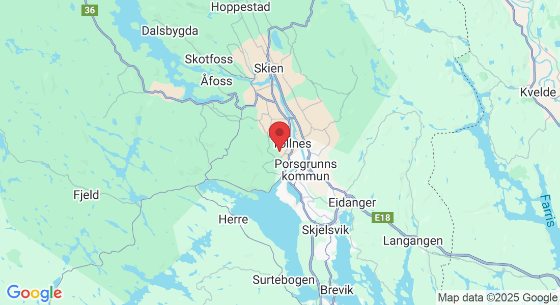 Nedre Kongerød 39, 3737 Skien, Norge