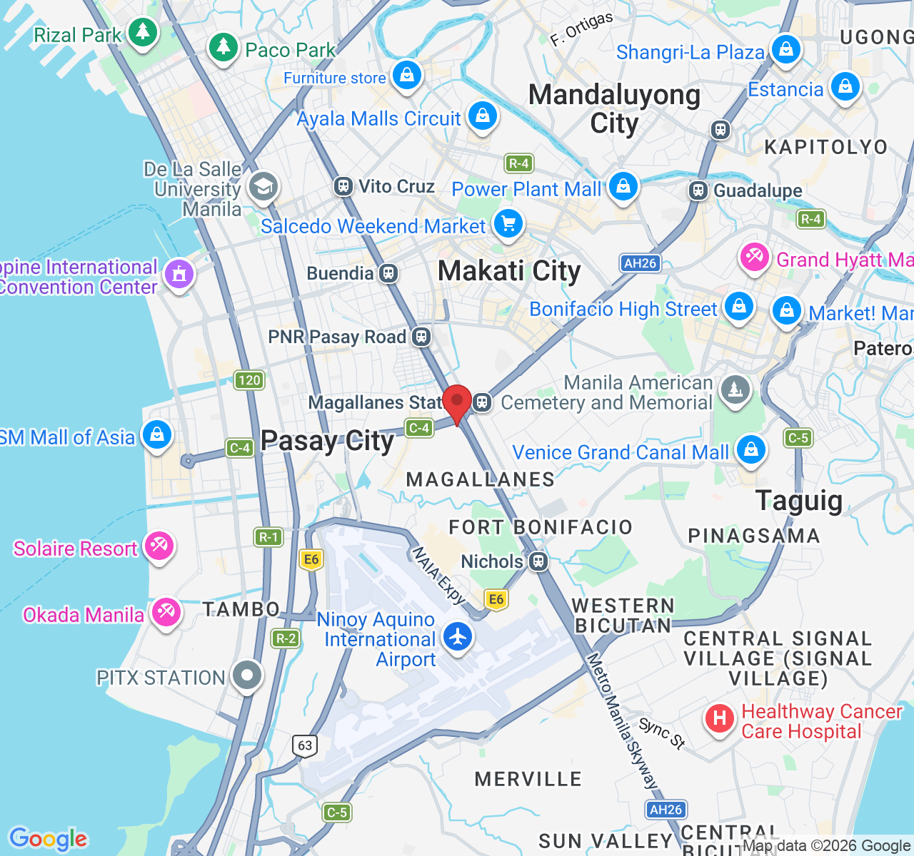 Paseo De Magallanes Entrance, 1012 San Antonio, Makati, 1232 Metro Manila, Philippines