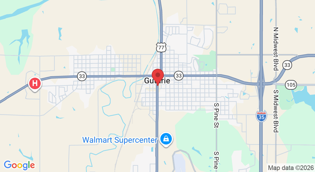 108 S Division St suite 5, Guthrie, OK 73044, USA