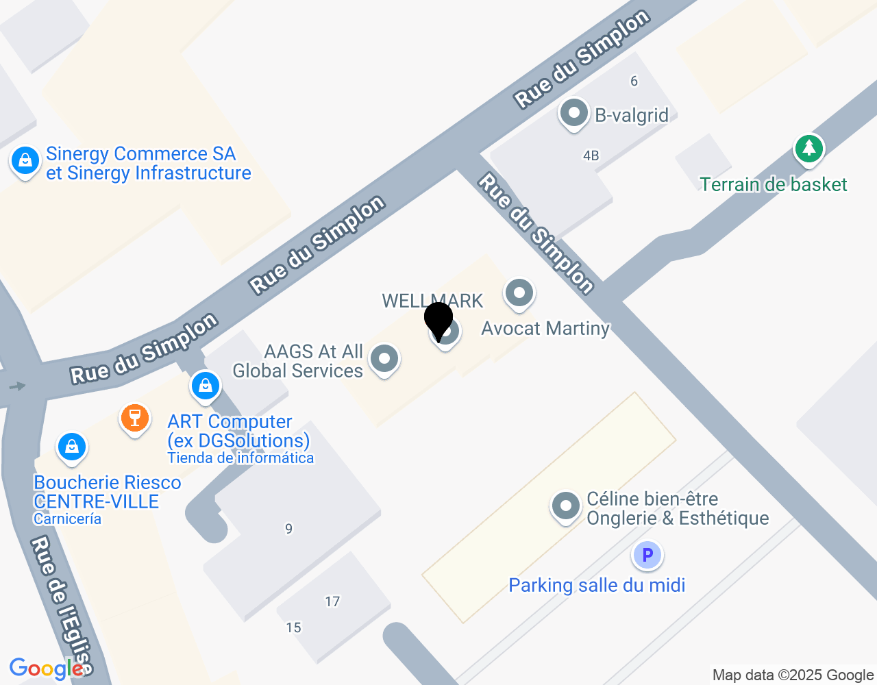 Rue du Simplon 4, 1920 Martigny, Suiza