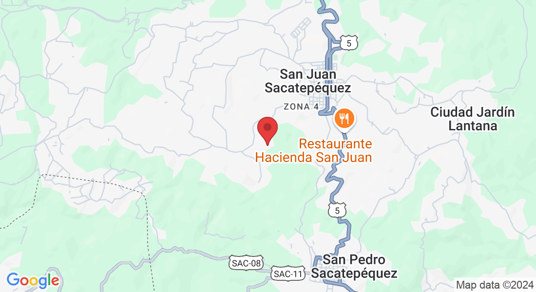 14 calle final, San Juan Sacatepéquez, Guatemala