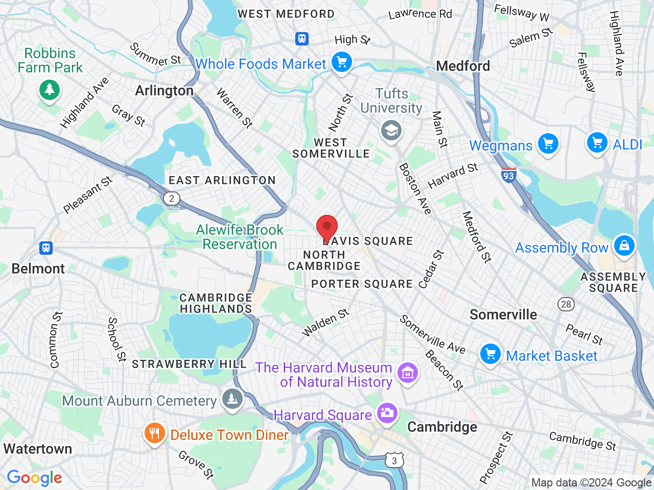 2350 Massachusetts Ave, Cambridge, MA 02140, USA