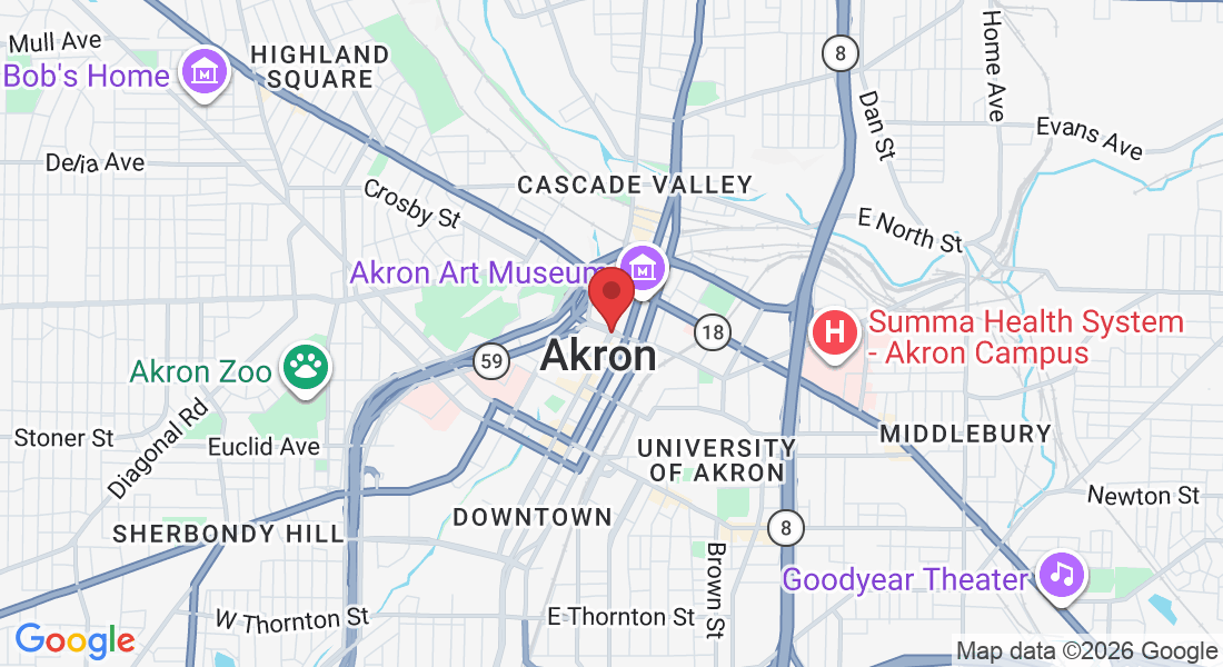 105 S Main St, Akron, OH 44308, USA