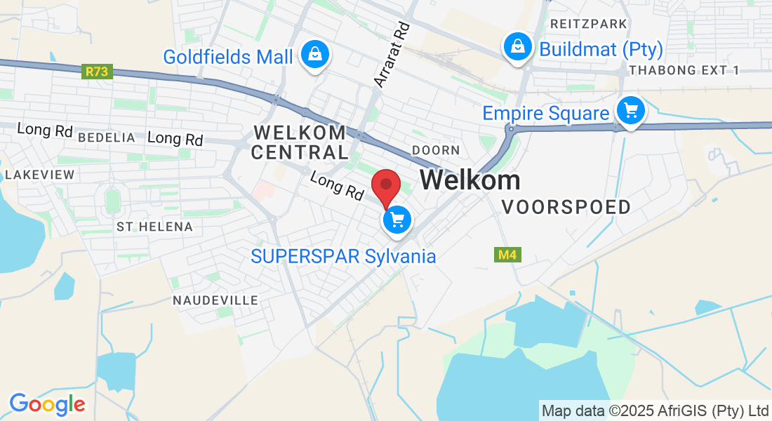 354 Long Rd, Jan Cilliers Park, Welkom, 9459, South Africa