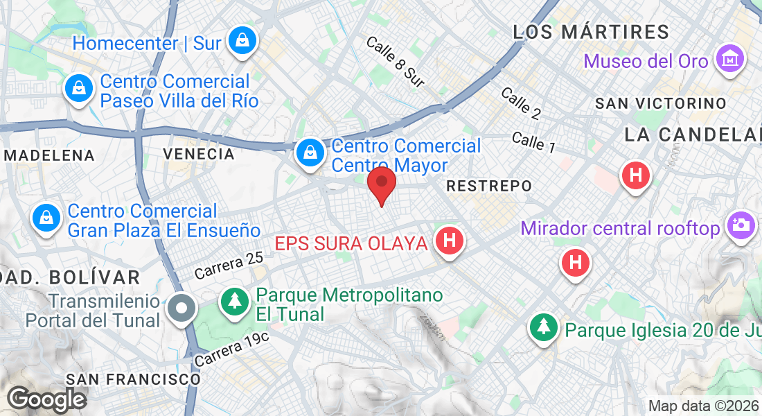 Cl. 31a Sur # 26A-77, Rafael Uribe Uribe, Bogotá, D.C., Bogotá, Bogotá, D.C., Colombia