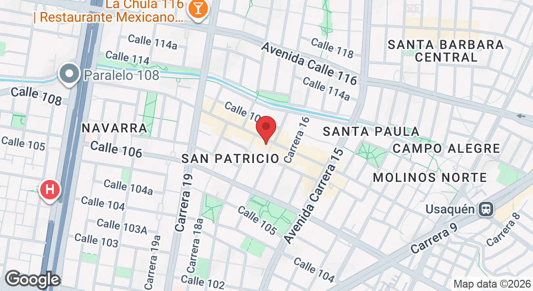 Cl. 109 #17-21, Usaquén, Bogotá, Colombia