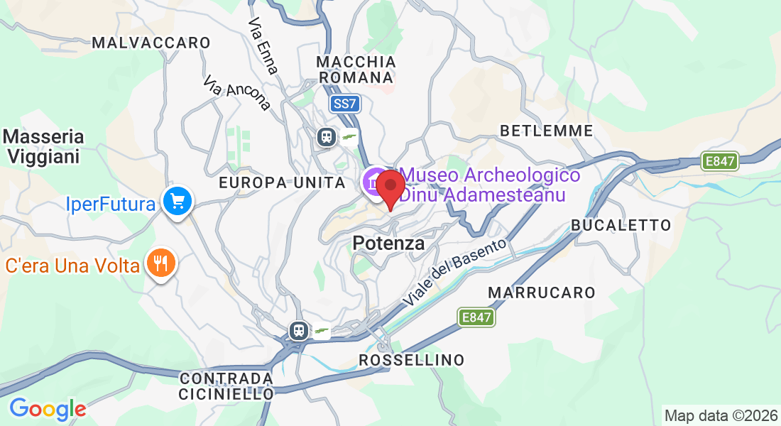 Via Beato Bonaventura, 33, 85100 Potenza PZ, Italia