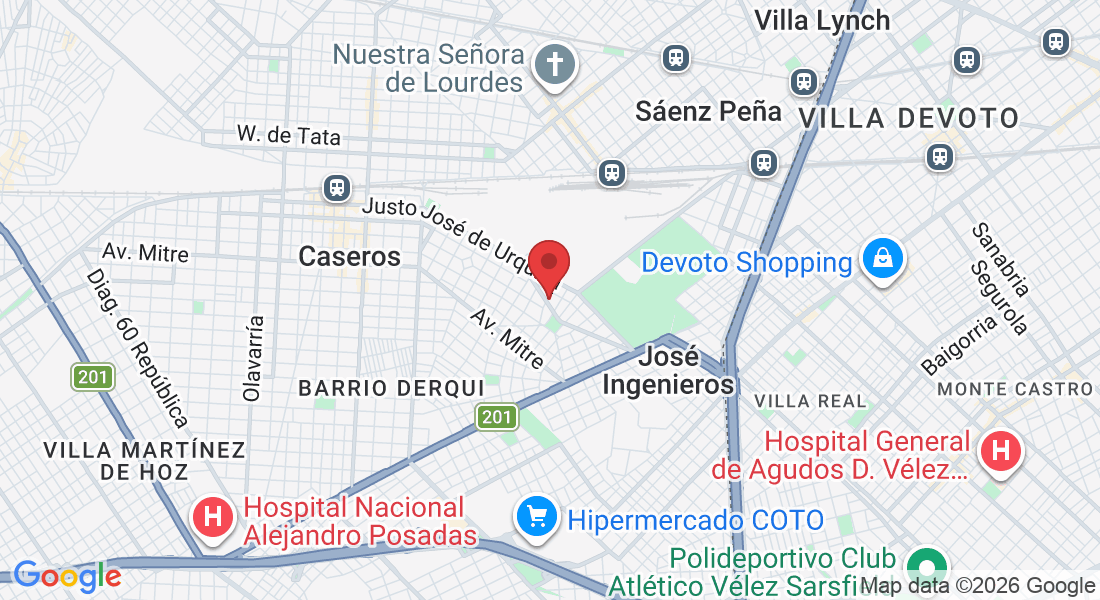 Agüero 2770, B1678EBD Caseros, Provincia de Buenos Aires, Argentina