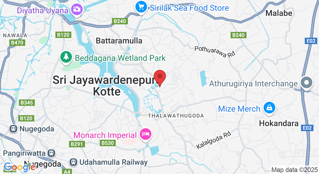 No.1080 D, Kumaragewatta, Battaramulla, Sri Lanka