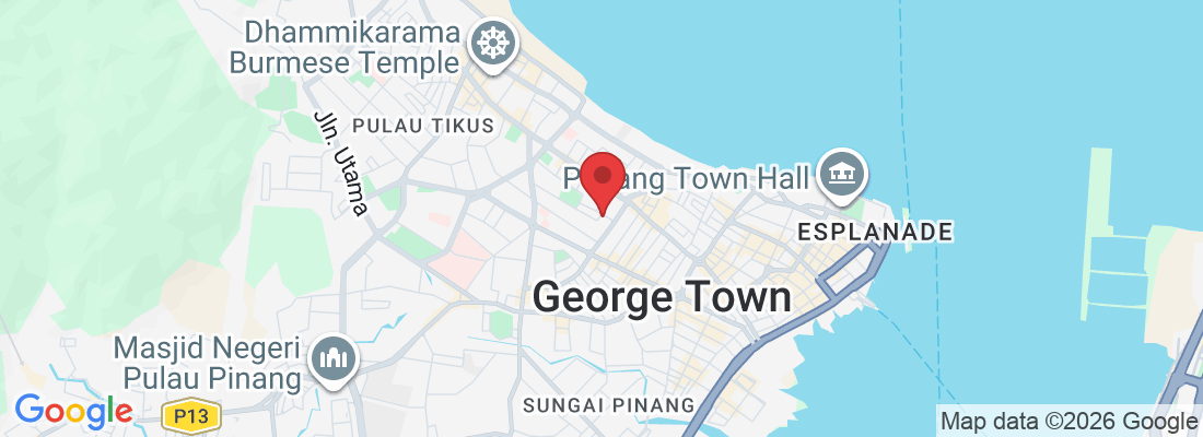 88, Jalan Khaw Sim Bee, George Town, 10400 George Town, Pulau Pinang, Malaysia