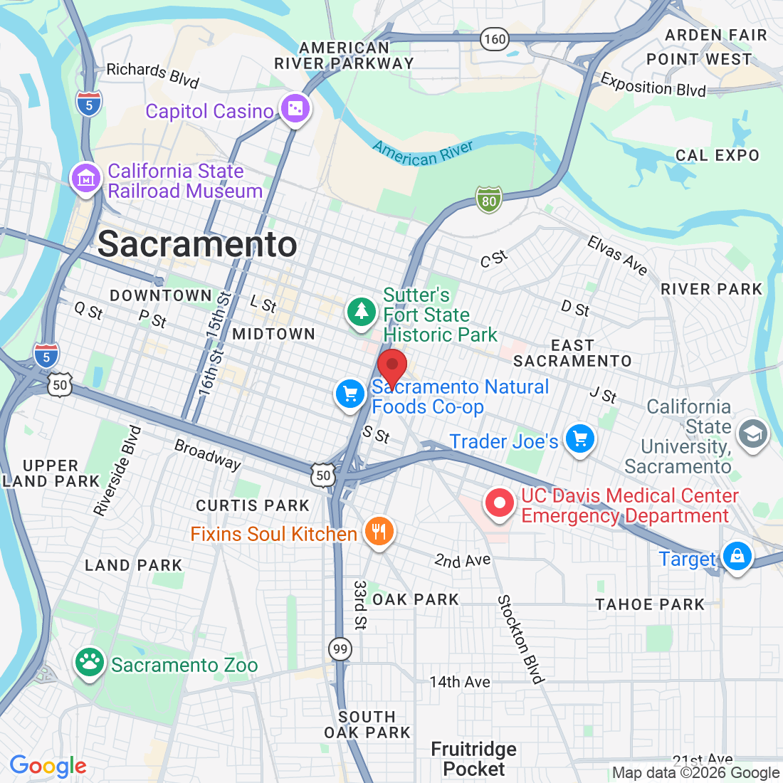 3102 O St #6, Sacramento, CA 95816, USA