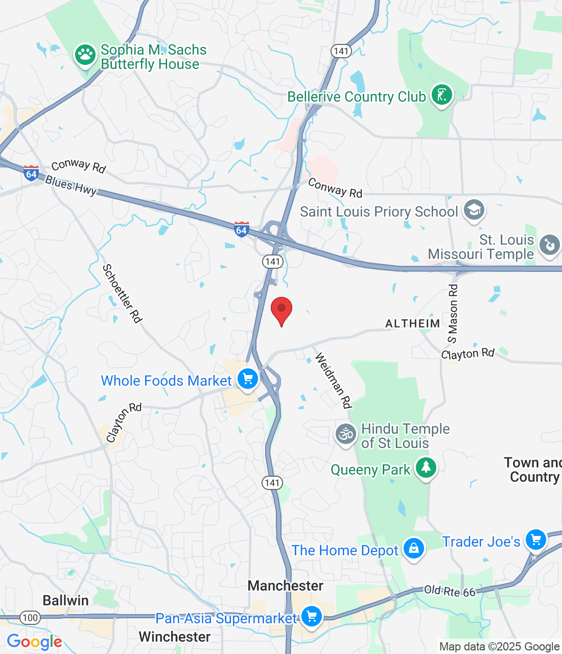910 Old Woods Mill Rd, Chesterfield, MO 63017, USA