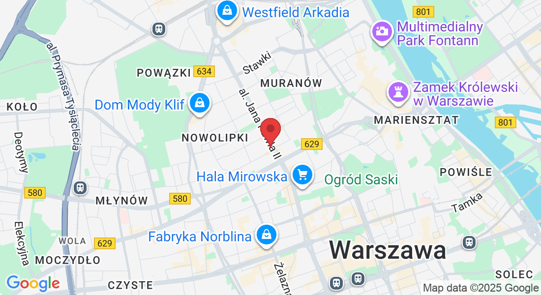 al. Jana Pawła II 43A, 01-001 Warszawa, Polska