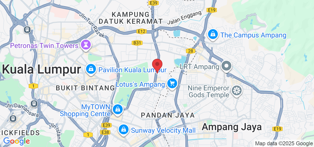 G Village, F-12, Jln 1/76, Desa Pandan, 55100 Kuala Lumpur, Federal Territory of Kuala Lumpur, Malaysia