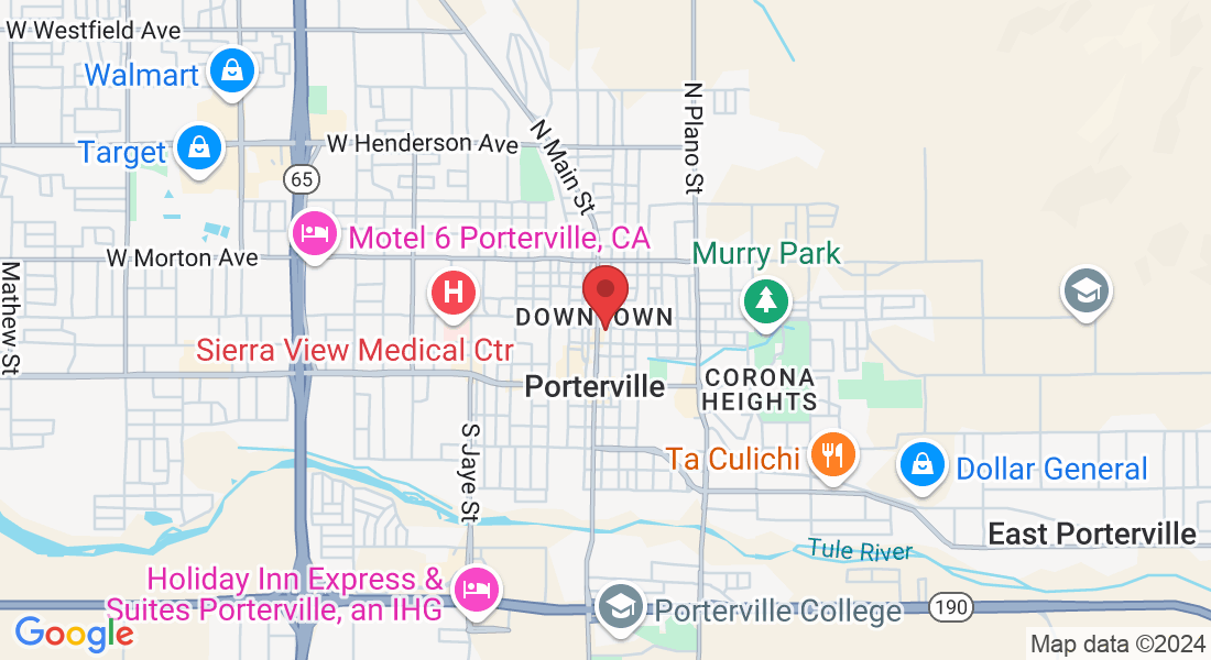 33 E Mill Ave, Porterville, CA 93257, USA