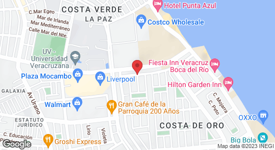 Ballena & Calle Carpa, Costa de Oro, 94299 Veracruz, Ver., México