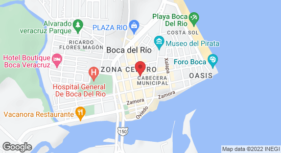 Av. Benito Juárez 114, Zona Centro, Cabecera Municipal, 94290 Boca del Río, Ver., México