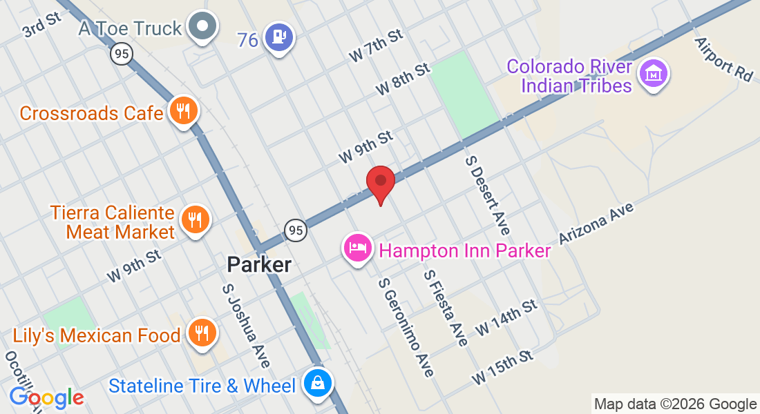 601 W Riverside Dr ste 6c, Parker, AZ 85344, USA