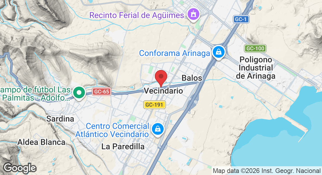 C. de Fernando Guanarteme, 26A, 35110 Vecindario, Las Palmas, España