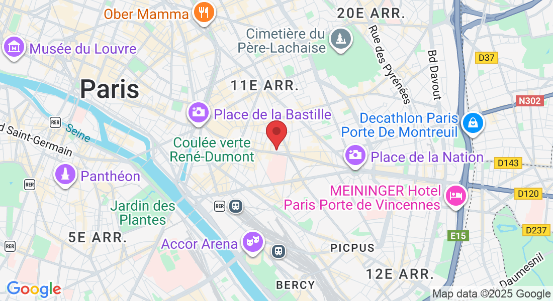 203 Rue du Faubourg Saint-Antoine, 75011 Paris, France