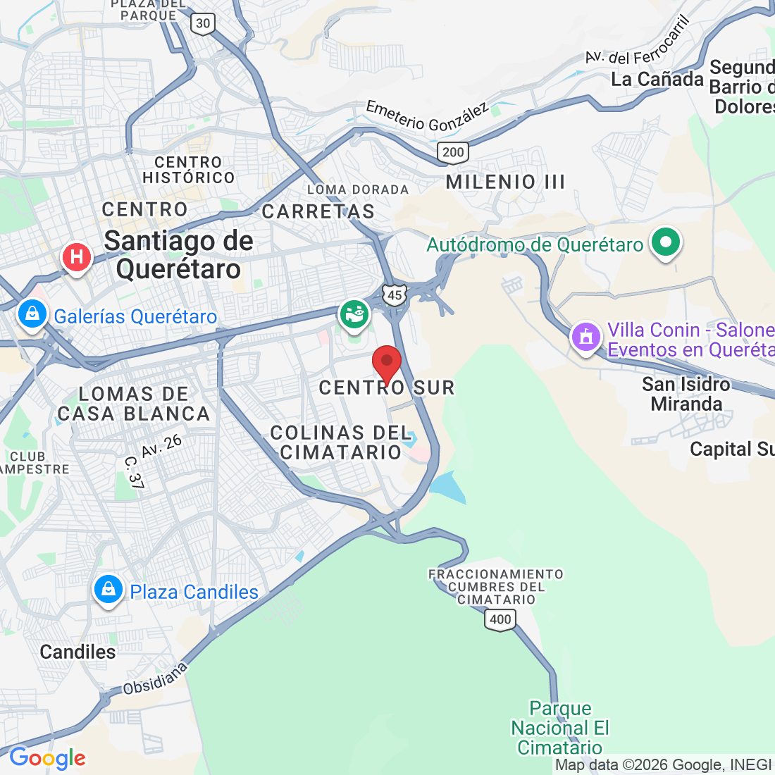 Centro Sur, Santiago de Querétaro, Qro., México