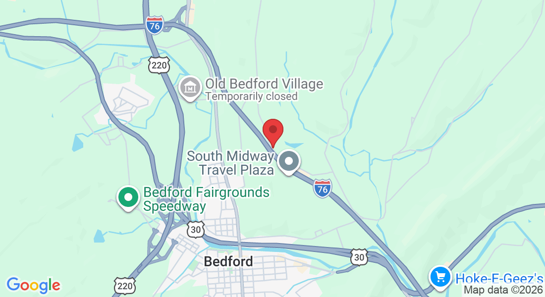 Shed Rd, Bedford Township, PA 15522, USA