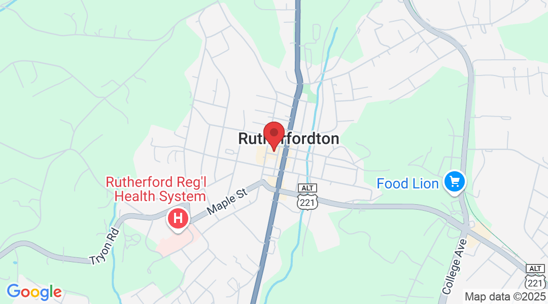 112 W 1st St, Rutherfordton, NC 28139, USA