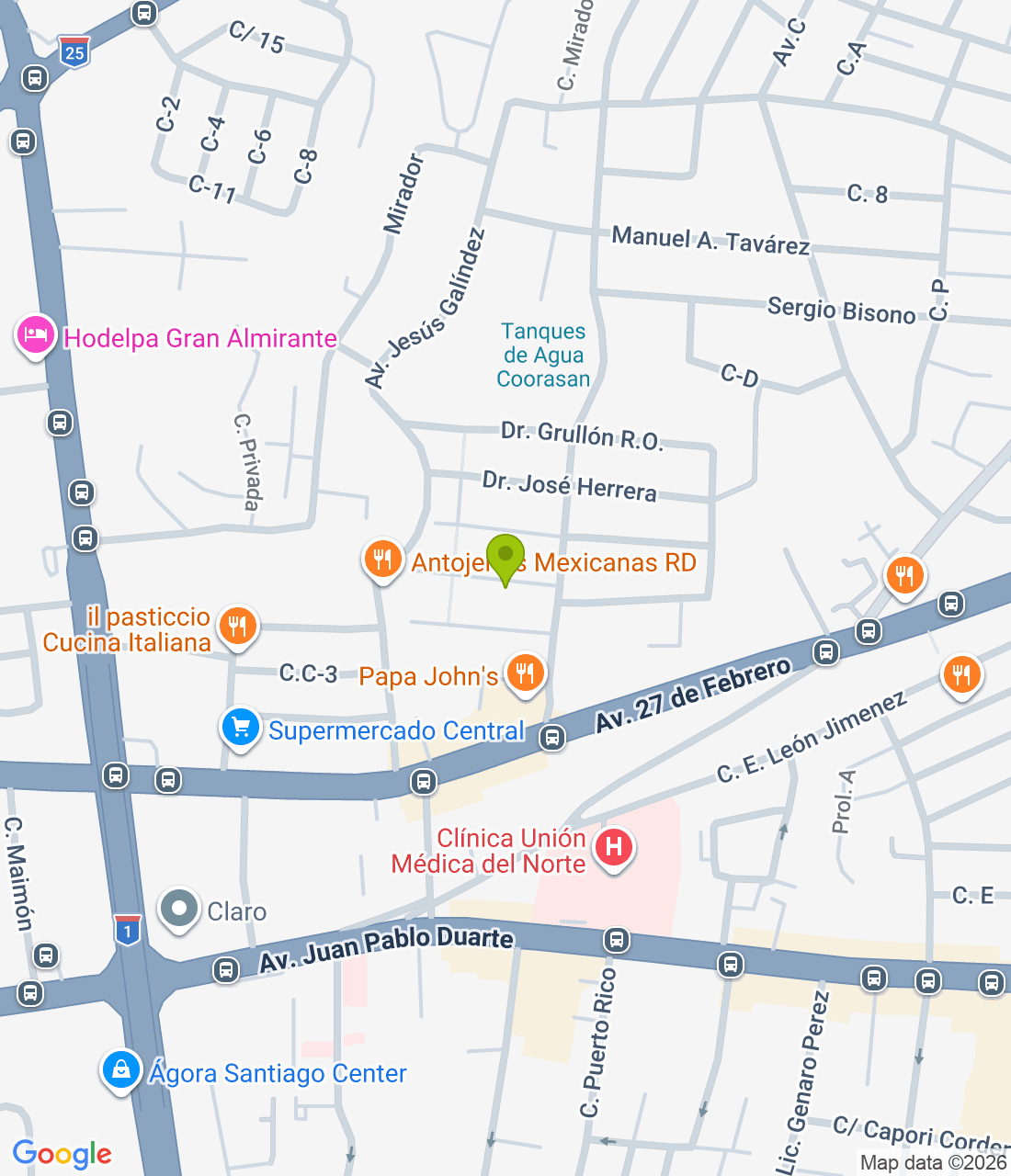 F863+X97, Santiago de los Caballeros 51000, Dominican Republic