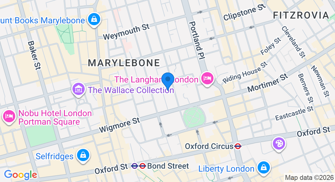 25 Harley St, London W1G 9QW, UK