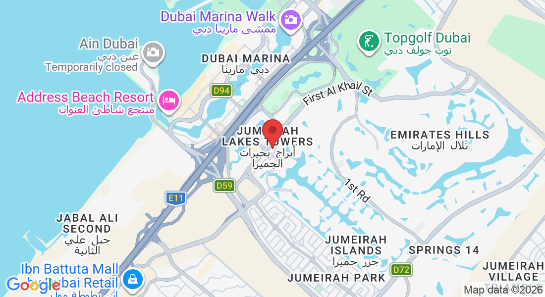348V+WRR - First Al Khail St - Jumeirah Lake Towers - Dubai - United Arab Emirates