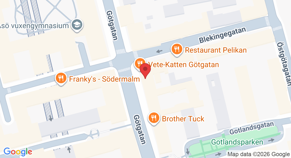 Götgatan 81, 116 62 Stockholm, Sweden