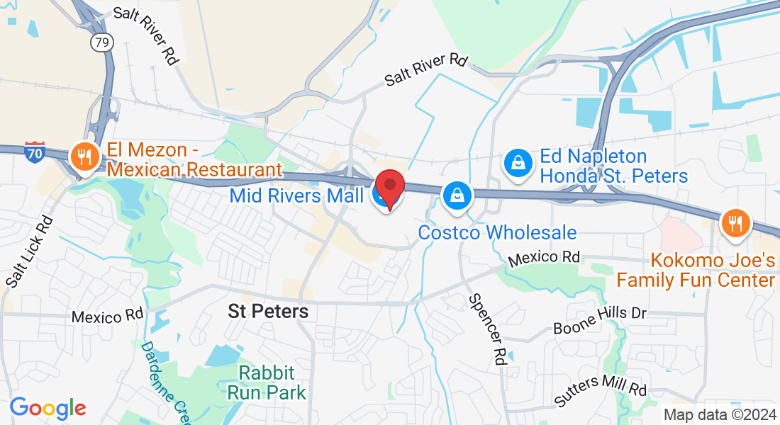 1362 Mid Rivers Mall, St Peters, MO 63376, USA