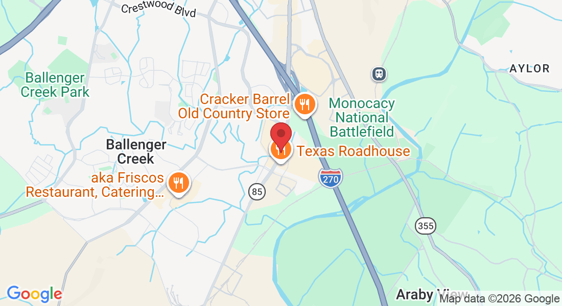 5100 Buckeystown Pike suite 250, Frederick, MD 21704, USA