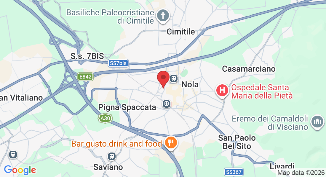 Via Anfiteatro Laterizio, 214, 80035 Nola NA, Italia