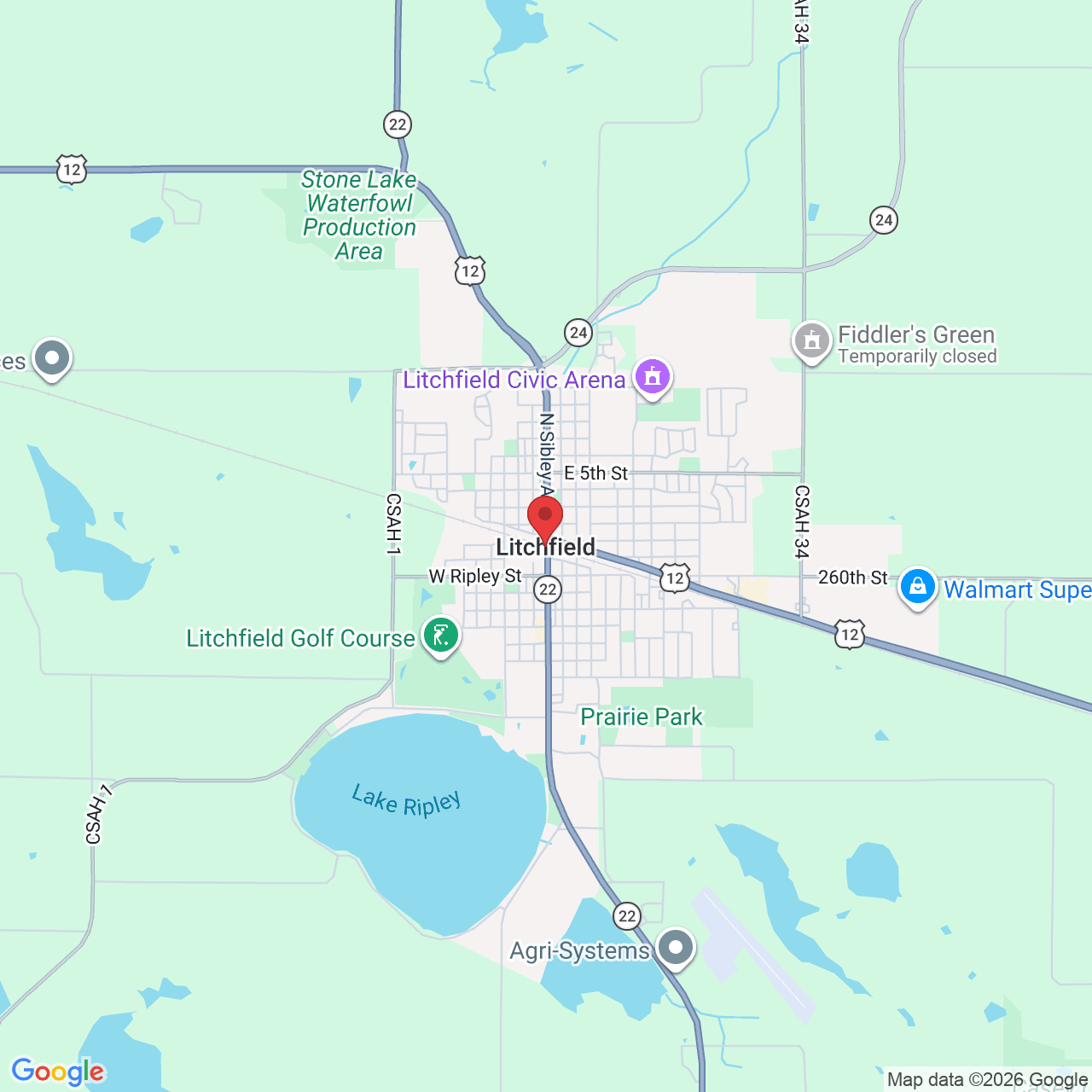 Litchfield, MN 55355, USA