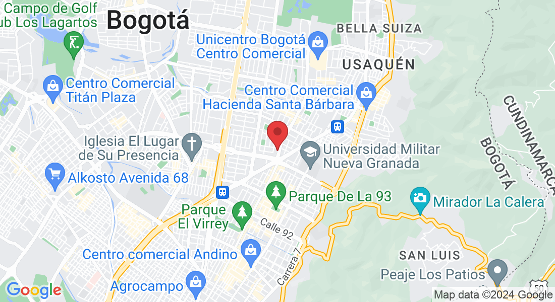 Cra. 15 #100 69, OFC, Bogotá, Colombia