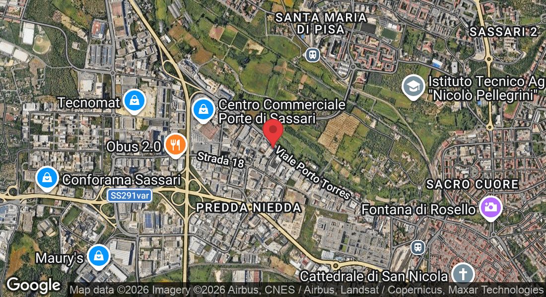 Viale Porto Torres, 42, 07100 Sassari SS, Italia