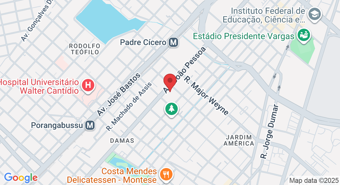 Av. João Pessoa, 4005 - Damas, Fortaleza - CE, 60425-813, Brasil