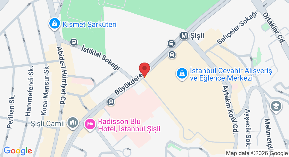 19 Mayıs, Büyükdere Cd., 34360 Şişli/İstanbul, Türkiye