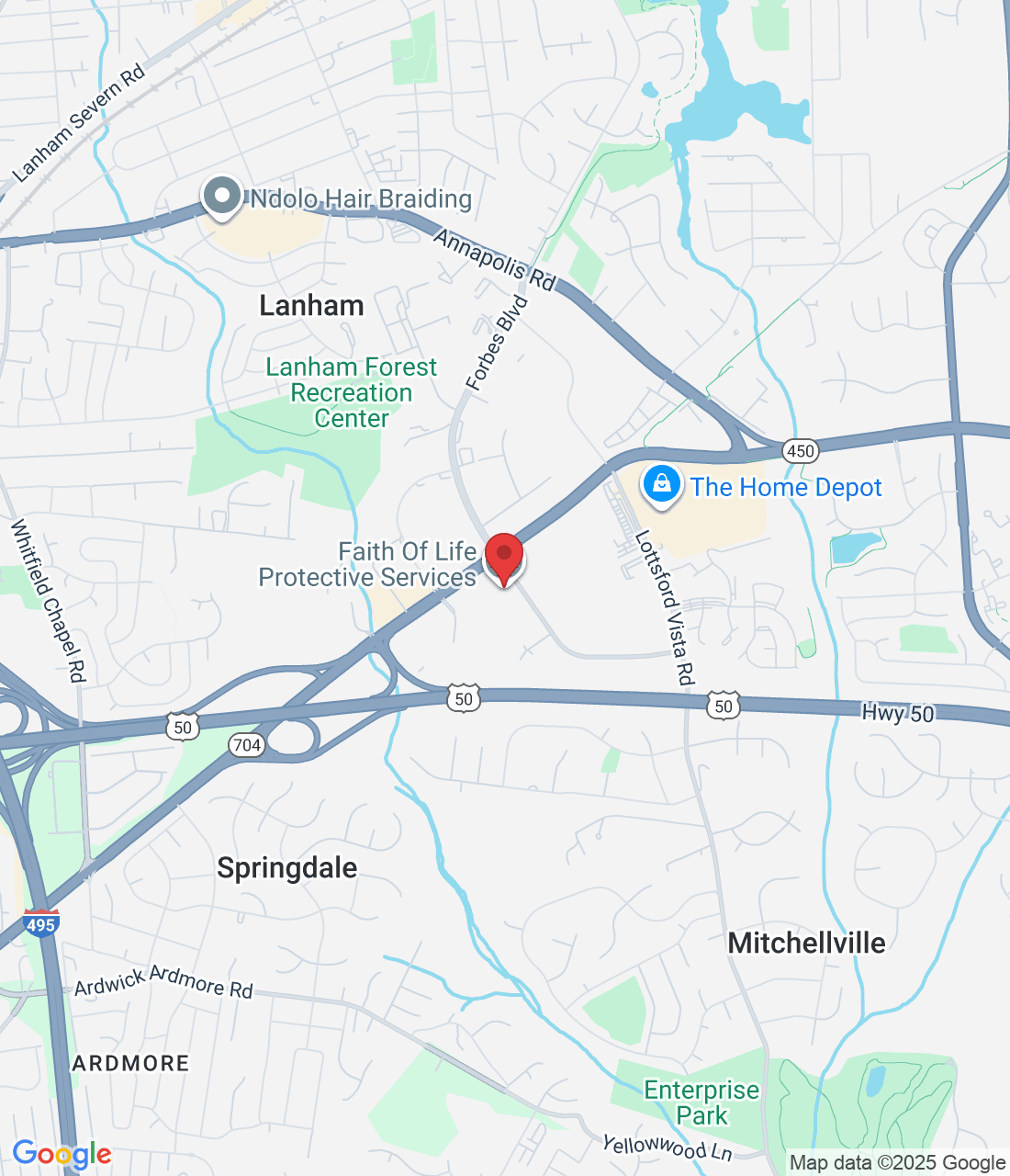 4500 Forbes Blvd, Glenarden, MD 20706, USA
