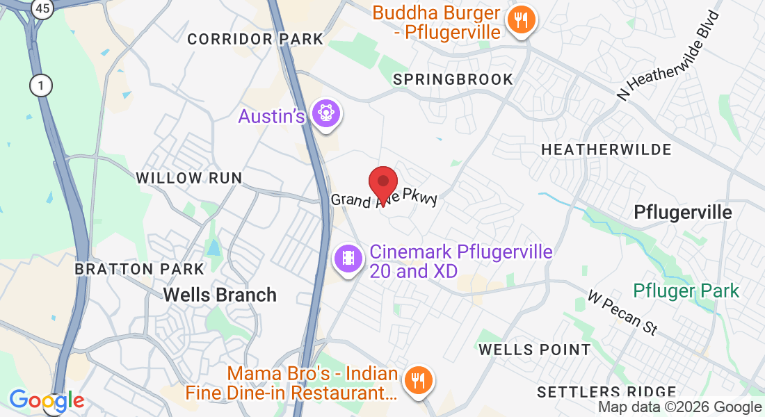 1615 Grand Ave Pkwy ste 104, Pflugerville, TX 78660, USA