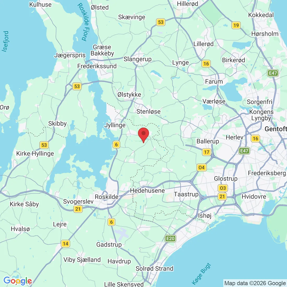 Kirkerupvej 39, 4000 Roskilde, Danmark