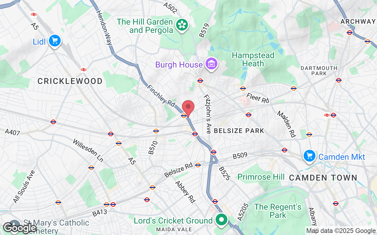 180 Finchley Rd, London NW3 6BP, UK