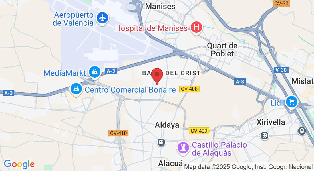 Carrer Riu Vinalopo, 4, 46960 Aldaia, Valencia, España