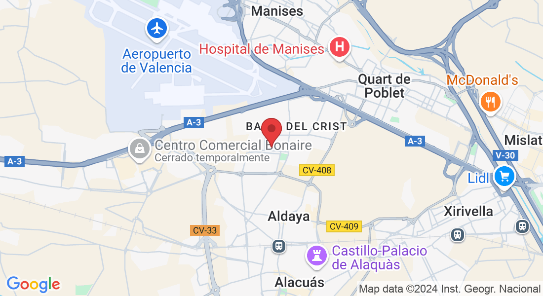 Carrer Riu Vinalopo, 4, 46960 Aldaia, Valencia, España