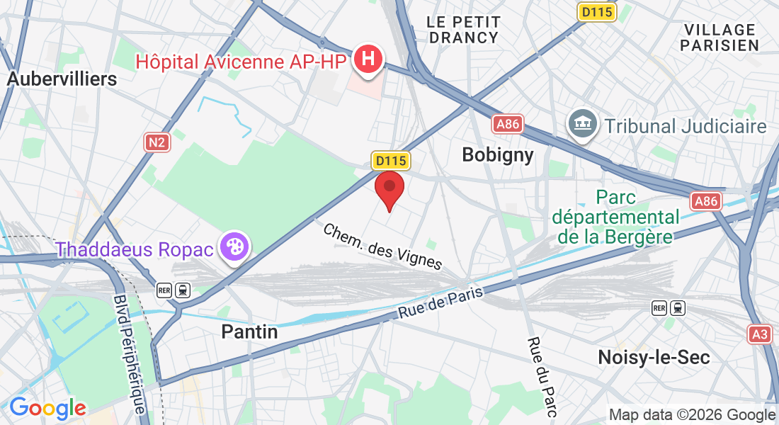 12 Rue Gutenberg, 93000 Bobigny, France