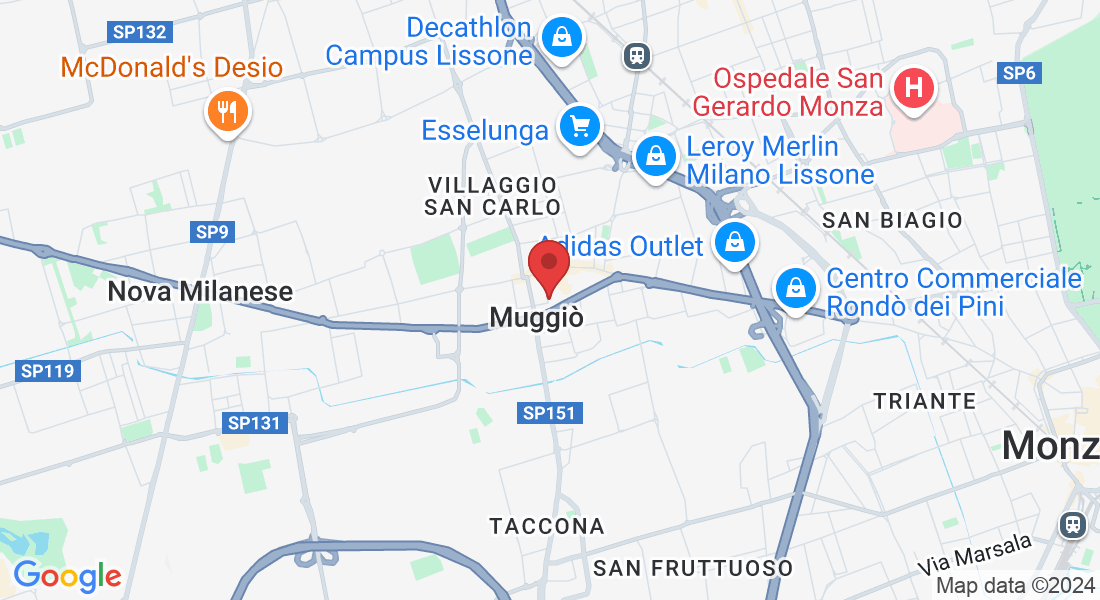 Via Santa Elisabetta, 15, 20835 Muggiò MB, Italia