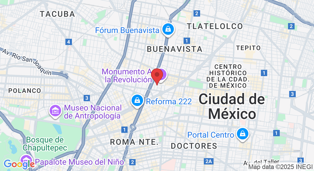 Ignacio L. Vallarta 1, Tabacalera, Cuauhtémoc, 06030 Ciudad de México, CDMX, México