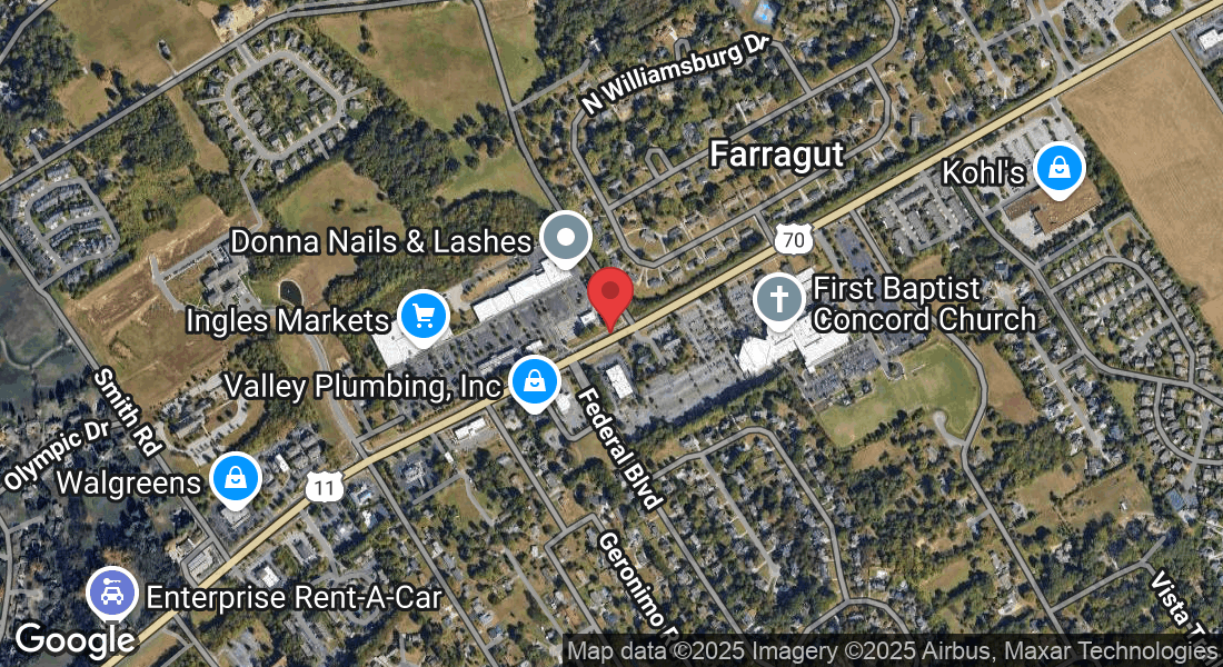 11805 Kingston Pike, Knoxville, TN 37934, USA