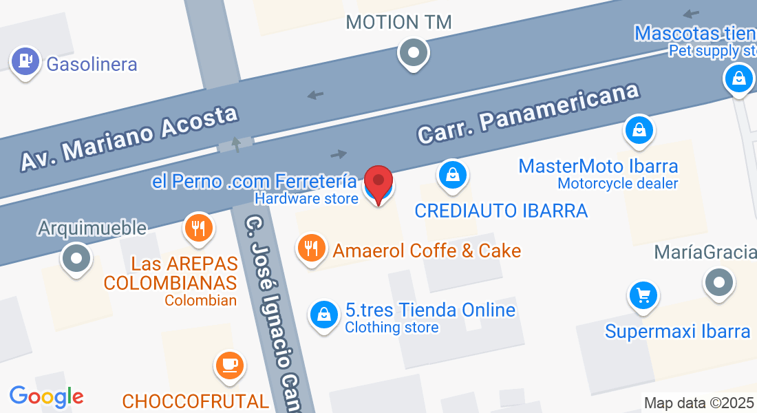 Av. Mariano Acosta, Ibarra 100101, Ecuador